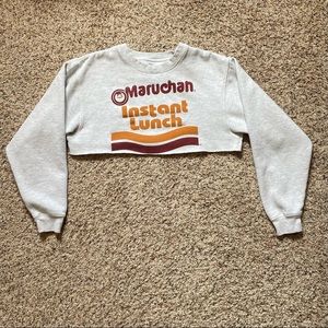 Maruchan Instant Lunch Short Cropped Sweatshirt